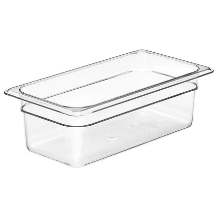 (6 pieces) CAMBRO | Camview® Gastronorm Container - 1/3 - Clear - 100 mm - BPA-free