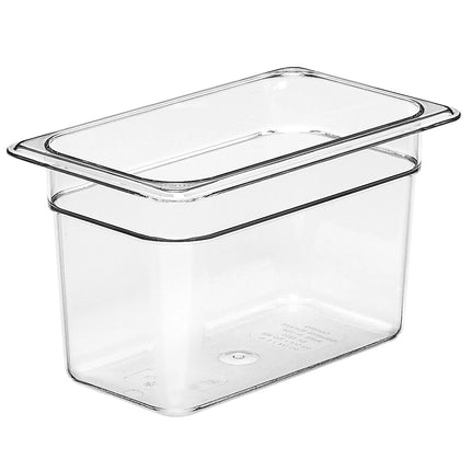 (6 pieces) CAMBRO | Camview® Gastronorm Container - 1/4 - Clear - 150 mm - BPA-free