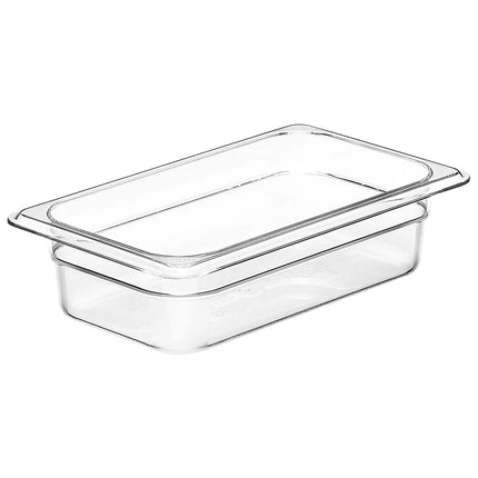 (6 pieces) CAMBRO | Camview® Gastronorm Container - 1/4 - Clear – 65 mm - BPA-free