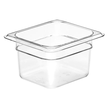 (6 pieces) CAMBRO | Camview® Gastronorm Container - 1/6 - Clear – 100 mm - BPA-free