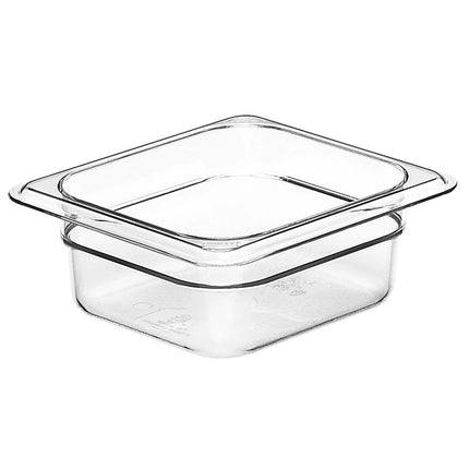 (6 pieces) CAMBRO | Camview® Gastronorm Container - 1/6 - Clear – 65 mm - BPA-free