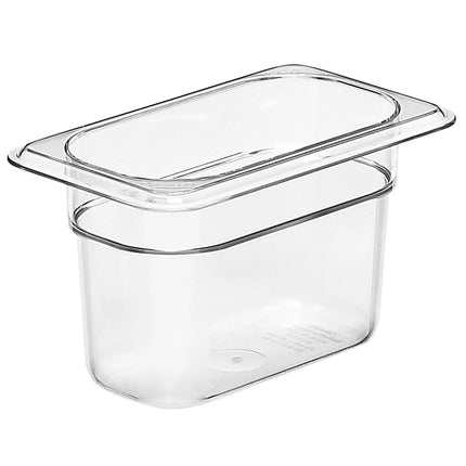 (6 pieces) CAMBRO | Camview® Gastronorm Container - 1/9 - Clear - 100 mm - BPA-free