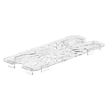 (6 pieces) CAMBRO | Commercial GN 1/3 Drain Shelf Insert – Camview® – Clear Copolymer – BPA-Free
