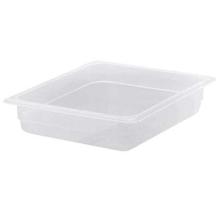 (6 pieces) CAMBRO | Gastronorm Container - 1/2 - Polypropylene - Translucent - 65 mm