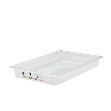 (6 pieces) CAMBRO | SafeTrak – Polypropylene – GN 1/1 container – translucent – height: 65mm