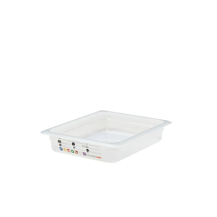 (6 pieces) CAMBRO | SafeTrak – Polypropylene – GN 1/2 container – translucent – height: 65mm