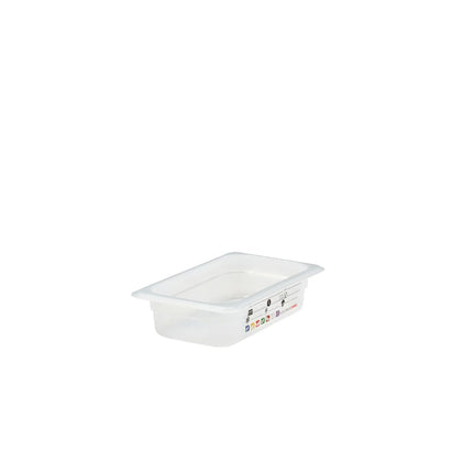 (6 pieces) CAMBRO | SafeTrak – Polypropylene – GN 1/4 container – translucent – height: 65mm