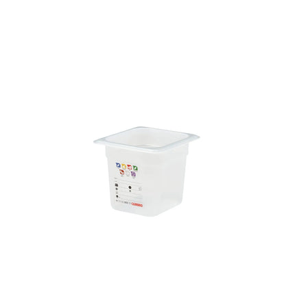 (6 pieces) CAMBRO | SafeTrak – Polypropylene – GN 1/6 container – translucent – height: 150mm