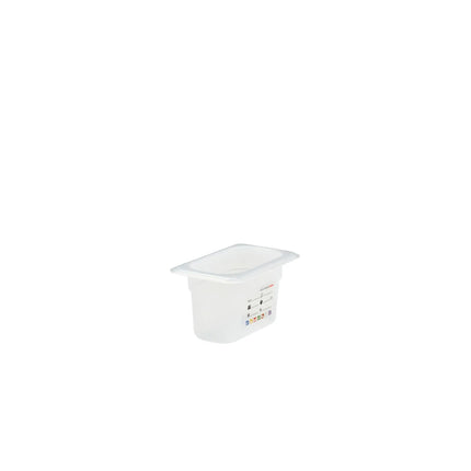 (6 pieces) CAMBRO | SafeTrak – Polypropylene – GN 1/9 container – translucent – height: 100mm