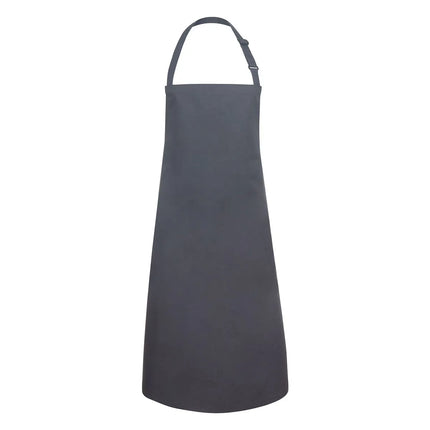 (6 pieces) KARLOWSKY | Basic Bib Apron – Anthracite - 750×900 mm - Adjustable Neck