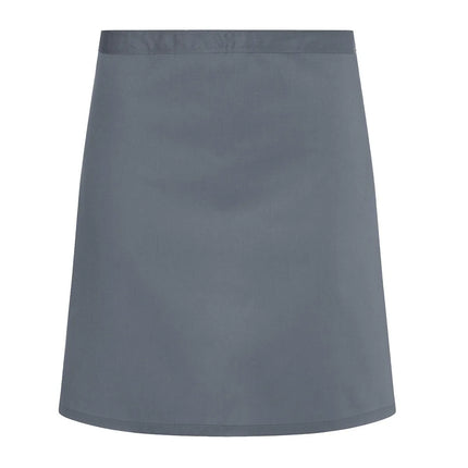 (6 pieces) KARLOWSKY | Basic Bistro Waist Apron – 700 x 550 mm - Anthracite Grey