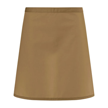 (6 pieces) KARLOWSKY | Basic Bistro Waist Apron – 700 x 550 mm - Camel