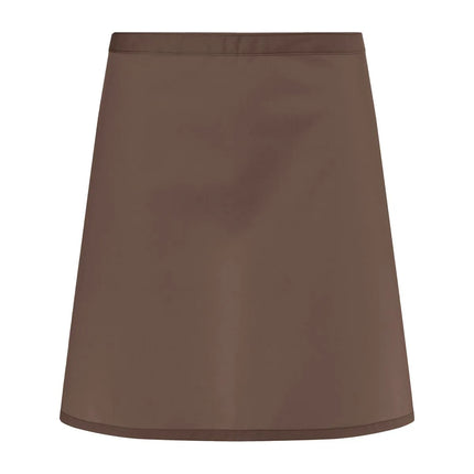 (6 pieces) KARLOWSKY | Basic Bistro Waist Apron – 700 x 550 mm - Light Brown