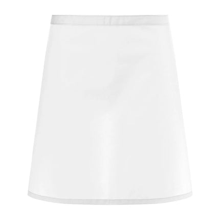 (6 pieces) KARLOWSKY | Basic Bistro Waist Apron – 700 x 550 mm - White