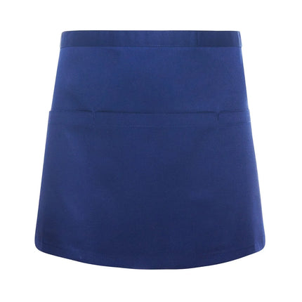 (6 pieces) KARLOWSKY | Basic Waist Apron with Pocket – Navy - 600x350 mm