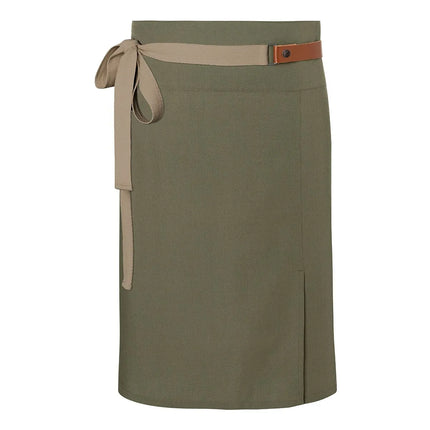 (6 pieces) KARLOWSKY | Green Generation Waist Apron – Recycled Plastic - Moss Green - 1100x650 mm