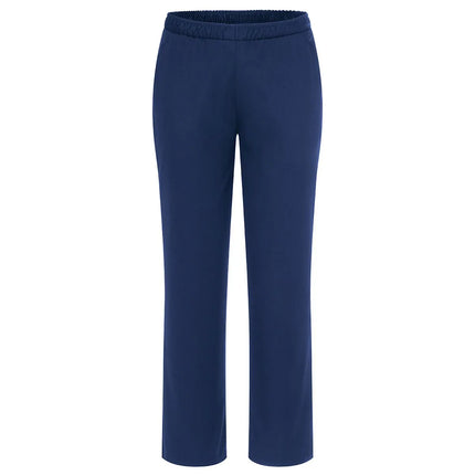 (6 pieces) KARLOWSKY | Kaspar Pull-On Chef Trousers – Navy - XXL - Elasticated Waist & Drawcord