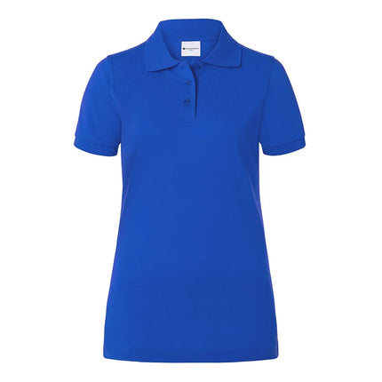 (6 pieces) KARLOWSKY | Ladies Workwear Polo Shirt – Blue - Size 2XL - 100% Cotton