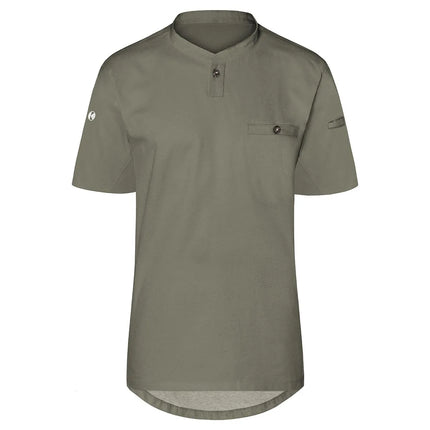(6 pieces) KARLOWSKY | Men's Short Sleeve Performance Work Shirt – Slim Fit - Sage - Size 5XL