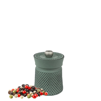 (6 pieces) PEUGEOT | BALI - Pepper Mill - Green - Height: 80mm
