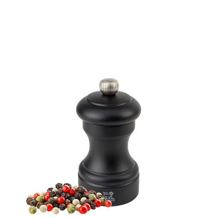 (6 pieces) PEUGEOT | BISTRO - Pepper Mill - Matte Black - Height: 100mm