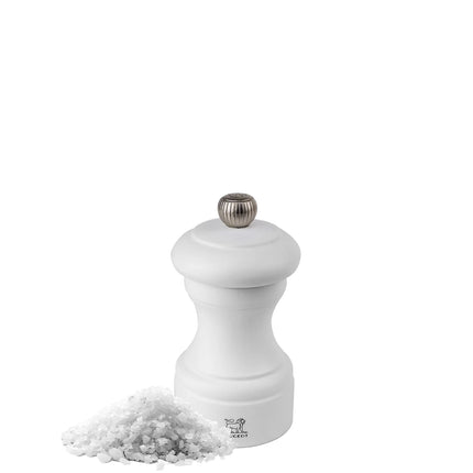 (6 pieces) PEUGEOT | BISTRO - Salt Mill - Matte White - Height: 100mm