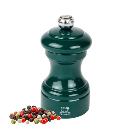 (6 pieces) PEUGEOT | BISTRORAMA - Pepper Mill - Forest Green - Height: 100mm