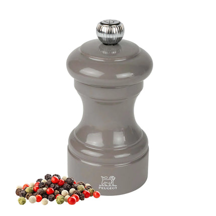 (6 pieces) PEUGEOT | BISTRORAMA - Pepper mill - Taupe grey - Height: 100 mm