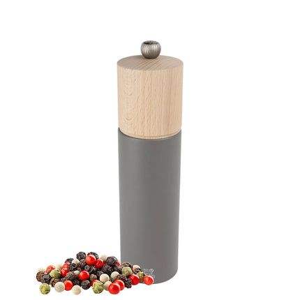 (6 pieces) PEUGEOT | BOREAL - Pepper Mill - Rock Gray - Height: 210mm