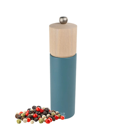 (6 pieces) PEUGEOT | BOREAL - Pepper Mill - Smoke Blue - Height: 210mm