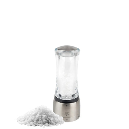 (6 pieces) PEUGEOT | DAMAN - Salt Mill - u'Select Z - Stainless Steel/Acrylic - Height: 160mm
