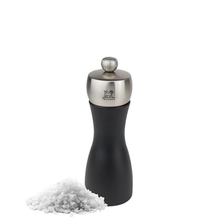 (6 pieces) PEUGEOT | FIDJI - Salt Mill - Matte Black - Height: 150mm