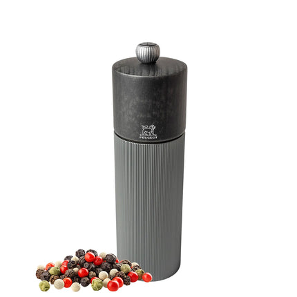 (6 pieces) PEUGEOT | LINE - Pepper Mill - Carbon/Graphite - Height: 180mm
