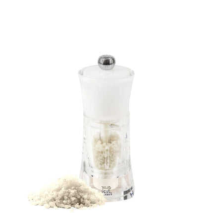 (6 pieces) PEUGEOT | MOLÈNE - Moist Salt Mill Z - White - Height: 140mm