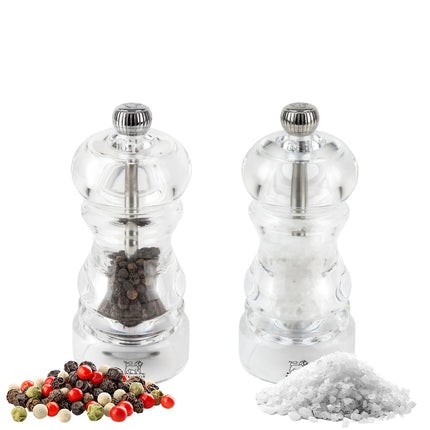 (6 pieces) PEUGEOT | NANCY - Salt & Pepper Mill - Height: 120mm