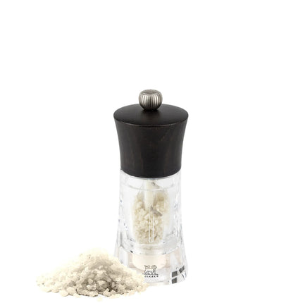 (6 pieces) PEUGEOT | OLÉRON - Moist Salt Mill - Chocolate Acrylic - Height: 140mm