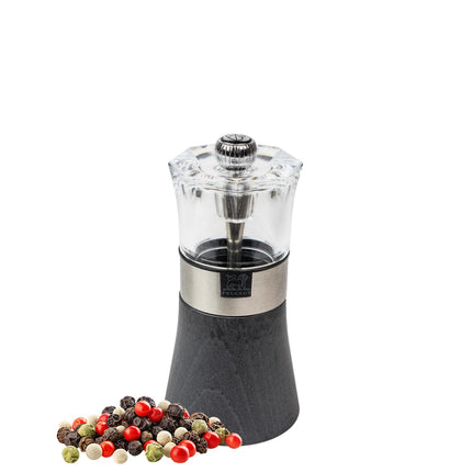 (6 pieces) PEUGEOT | OSLO - Pepper Mill - Graphite - Height: 120mm