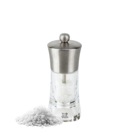 (6 pieces) PEUGEOT | OUESSANT - Salt Mill - Acrylic/Stainless Steel - Height: 140mm