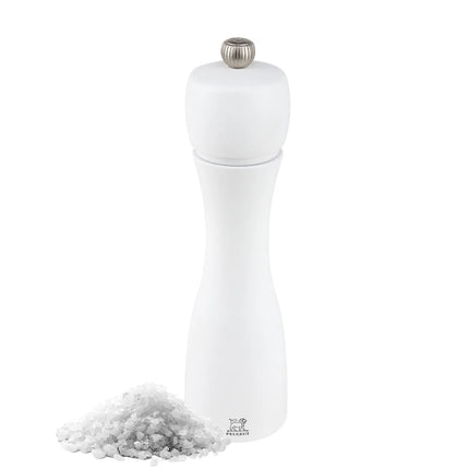 (6 pieces) PEUGEOT | TAHITI - Salt Mill - Matte White - Height: 200mm