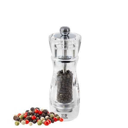 (6 pieces) PEUGEOT | VITTEL - Pepper Mill - Acrylic - Height: 160mm