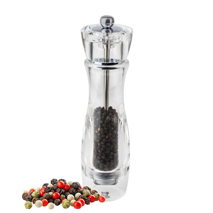 (6 pieces) PEUGEOT | VITTEL - Pepper Mill - Acrylic - Height: 230mm