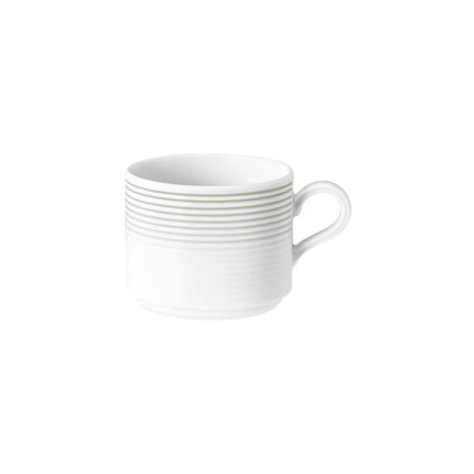 (6 pieces) SELTMANN WEIDEN | Blues Porcelain Coffee Cups – 250 ml - Pearl Grey