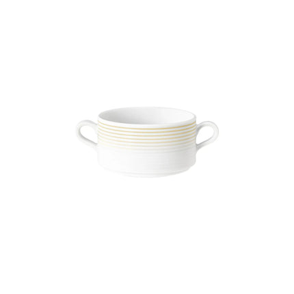 (6 pieces) SELTMANN WEIDEN | Blues Porcelain Soup Cup – Sand Beige - 300 ml