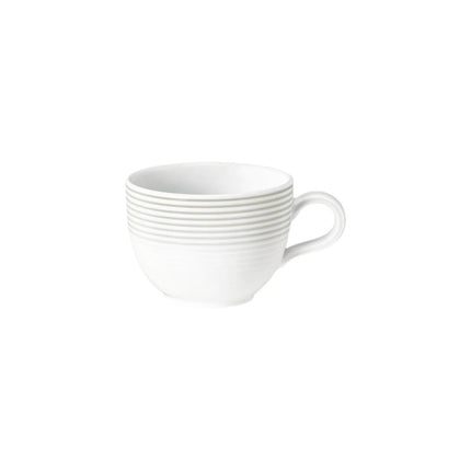 (6 pieces) SELTMANN WEIDEN | Cafeteria Cup – Pearl Grey - 220 ml - Porcelain - Tulip