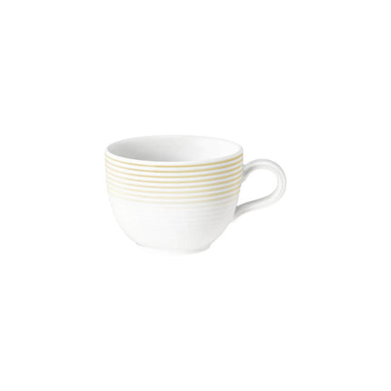 (6 pieces) SELTMANN WEIDEN | Cafeteria Cup – Sand Beige - 220 ml - Porcelain - Tulip