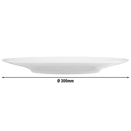 (6 pieces) SELTMANN WEIDEN | Coup Fine Dining Side Plates – Flat – White Porcelain – Oven & Microwave-safe