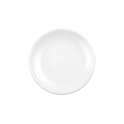 (6 pieces) SELTMANN WEIDEN | Flat Porcelain Plate Ø 155 mm Meran Steak & More – White, Stackable, Abrasion Protection, Easy-Clean