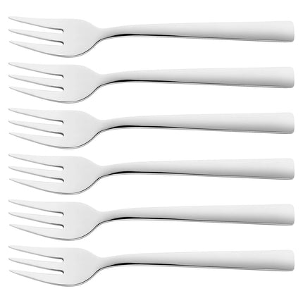 (6) ZWILLING | Dinner Cake Fork Set – Polished Finish - 18/10 Stainless Steel - Dishwasher Safe