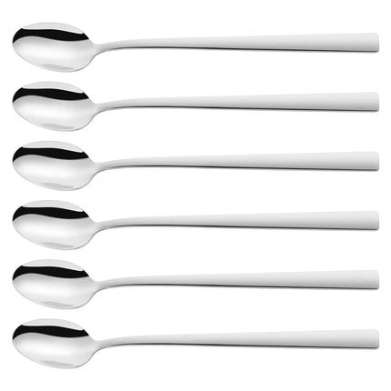 (6) ZWILLING | Dinner Long Drink Spoon Set – Tall Glass Spoons - 18/10 Stainless Steel