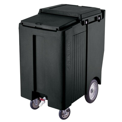 Thùng đá di động nắp trượt đen Cambro ICS200TB110 SlidingLid - dung tích 90,7 kg mẫu cao